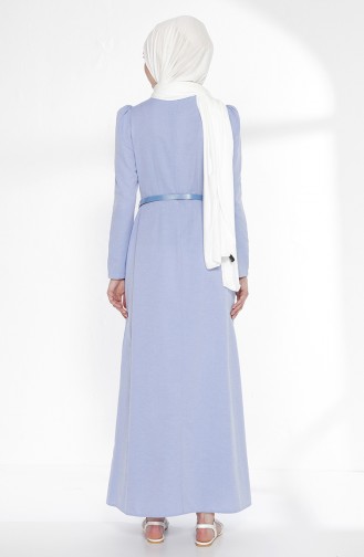 Robe avec Ceinture 2781-20 Bleu 2781-20