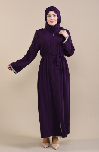 Purple Abaya 7829-01