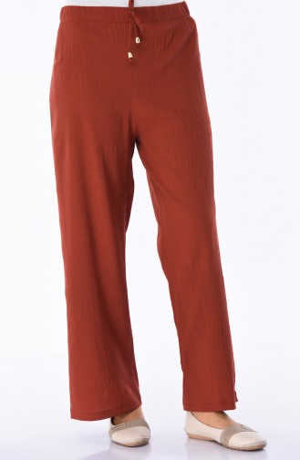 Brick Red Pants 1007-02