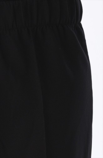 Pantalon élastique 2080-02 Noir 2080-02