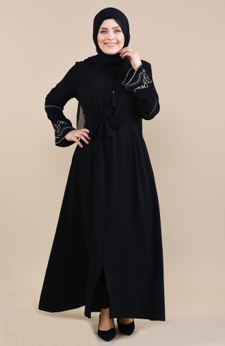 Black Abaya 5935-01