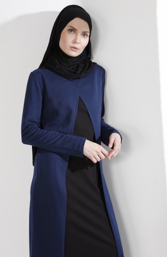 Black İslamitische Jurk 2895-11