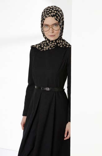 Black İslamitische Jurk 2781-12