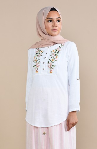 White Blouse 21205-07