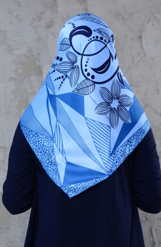 Blue Scarf 1199-31