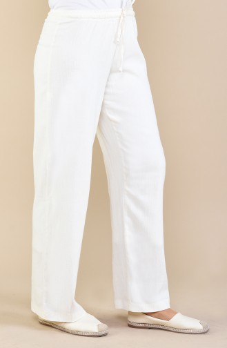Cream Pants 14001-02