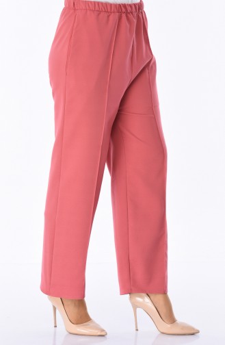 Elastic wide-leg Trousers 5223-02 Dry Rose 5223-02