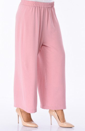 Aerobin Fabric wide Leg Pants 2586-02 Powder 2586-02