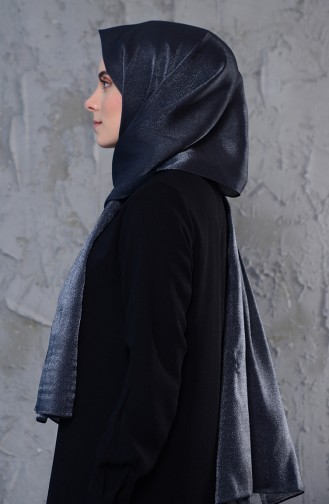 Levidor Düz Parlak Şal 2304-17 Siyah