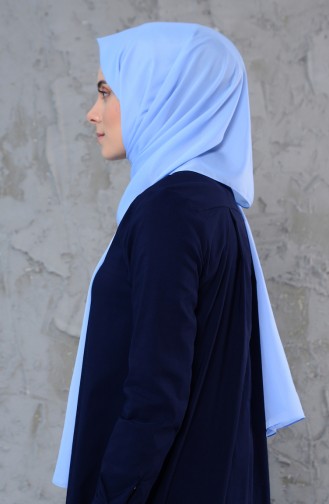 Schal aus Bursa Seiden 13064-07 Babyblau 13064-07