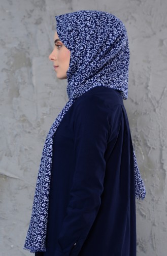 Navy Blue Sjaal 120-101