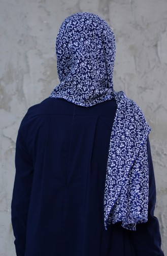 Navy Blue Shawl 120-101