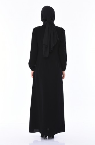 Black Hijab Dress 7Y3726202-01