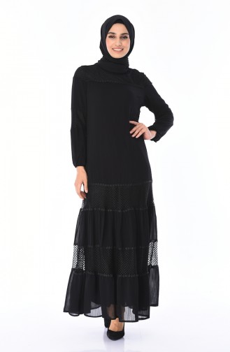 Black Hijab Dress 7Y3731702-02