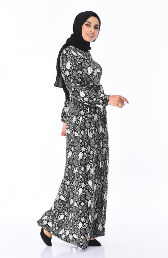 Robe Hijab Noir 4791C-01