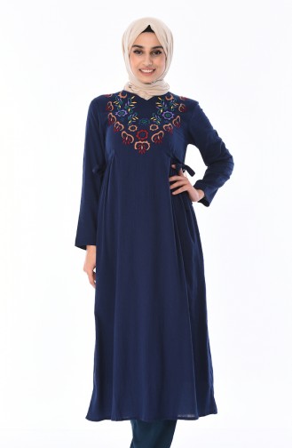 Navy Blue Tuniek 22217-08