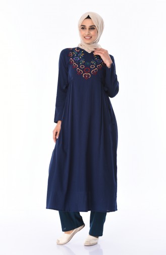 Navy Blue Tunics 22217-08