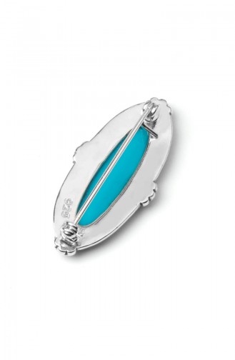 Turquoise Breastpin 016