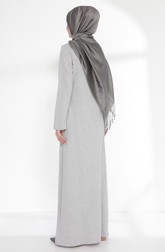 Gray İslamitische Jurk 2979A-01