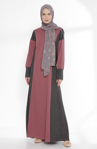 TUBANUR Garnili Dress 2941-12 Dried Rose Antrasit 2941-12