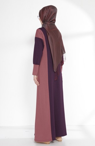 TUBANUR Garnili Dress 2941-16 Purple Dried Rose 2941-16