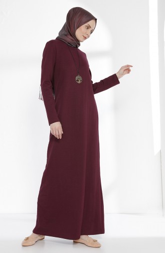 Robe avec Collier 2779-09 Plum 2779-09