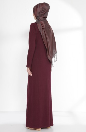 Robe avec Collier 2779-09 Plum 2779-09