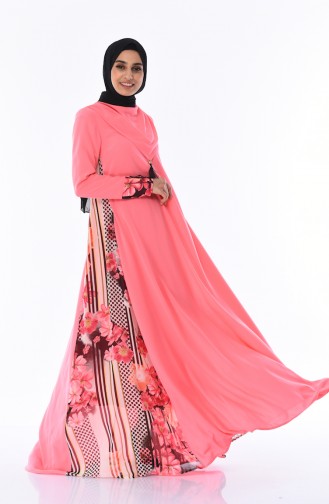 Rosa Hijab Kleider 6Y4631900-01