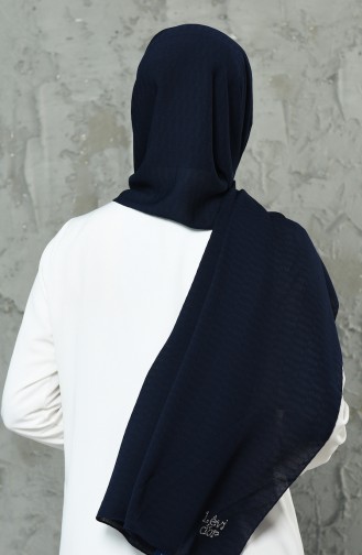 Navy Blue Sjaal 2307-12