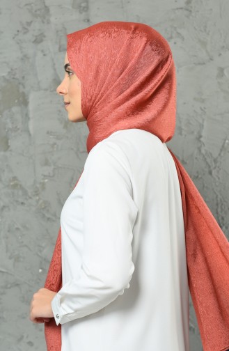 Dark Dusty Rose Shawl 2308-14