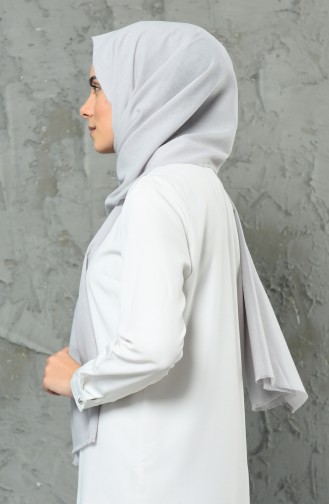 Light Gray Sjaal 140-104