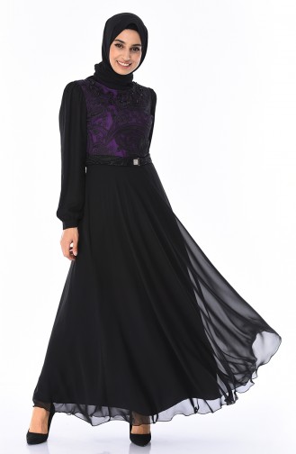 Purple Hijab Dress 7Y3715403-04