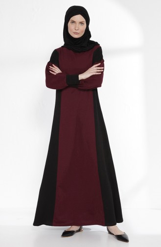 Black İslamitische Jurk 2941-02