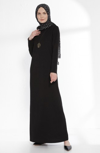 Black İslamitische Jurk 2779-06