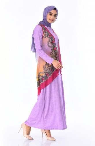 Violet Hijab Dress 6Y3612302-02