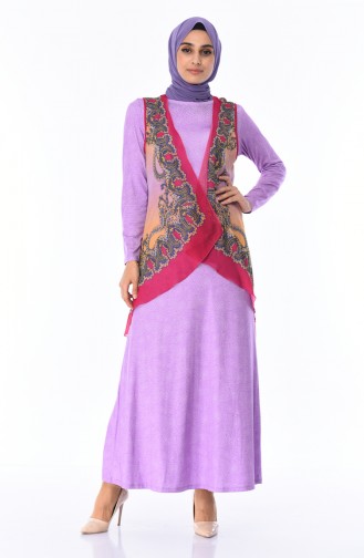 Violet Hijab Dress 6Y3612302-02