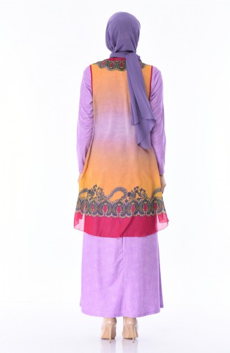 Lilac İslamitische Jurk 6Y3612302-02