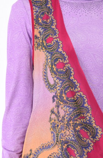 Violet Hijab Dress 6Y3612302-02