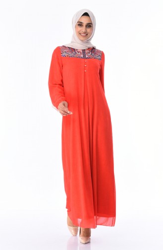 Red Hijab Dress 6Y3625900-01