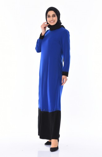 Saxe Hijab Dress 7Y3728500-02