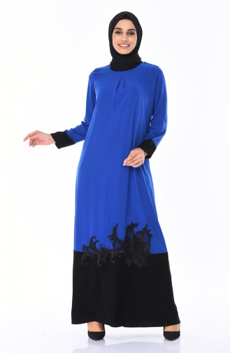 Saxe Hijab Dress 7Y3729100-01