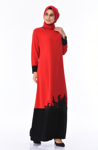 Red İslamitische Jurk 7Y3729100-03