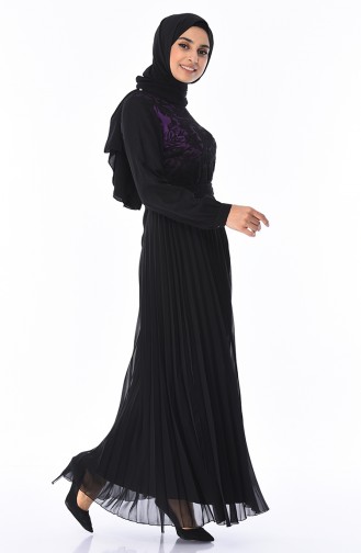 Purple Hijab Dress 7Y3715402-01