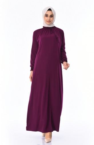 Grosse Grösse Kleid 5356-03 Lila 5356-03