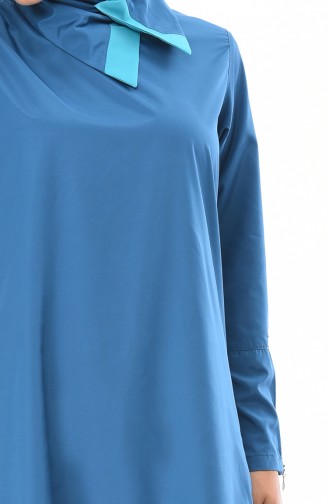 Oil Blue Swimsuit Hijab 365-02