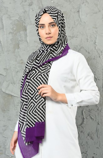 Purple Sjaal 3485P-05