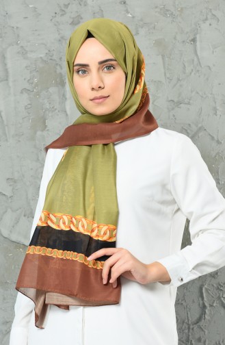 Oil Green Sjaal 95286-02