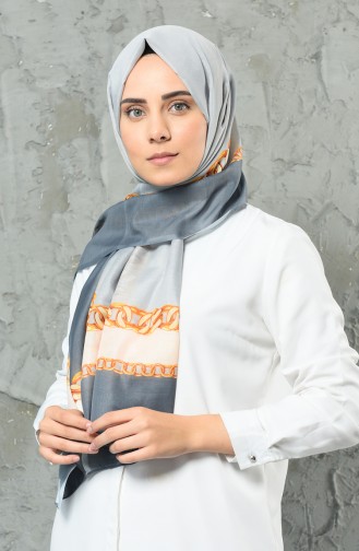 Light Gray Shawl 95286-04