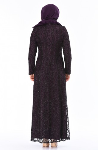 Habillé Hijab Pourpre 2230-02