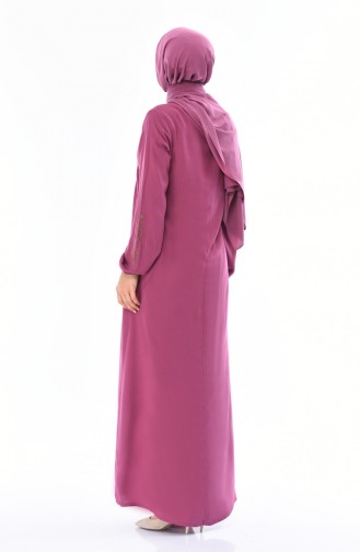 Robe Bordée 99200-03 Rose Pâle 99200-03